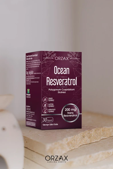OCEAN RESVERATROL 200 MG 30 CAP - Resim 5