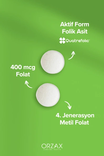 OCEAN METHYL FOLAT 30 TB. - Resim 3