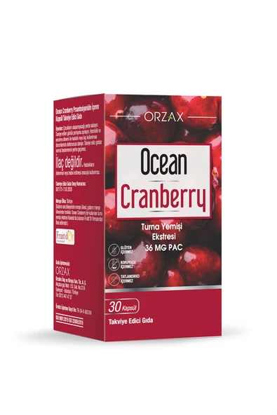 OCEAN CRANBERRY 30 CAP. ürün görseli 1