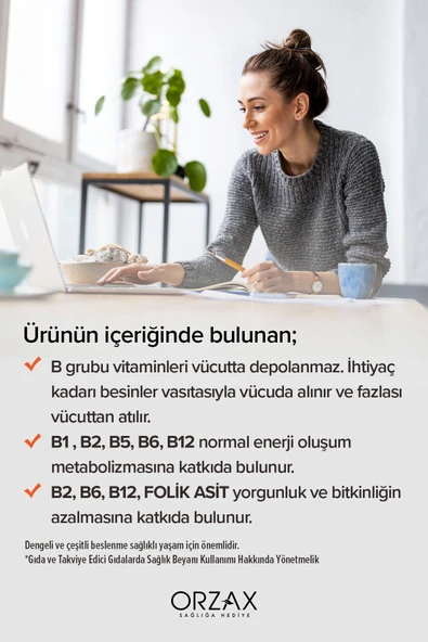 OCEAN B COMPLEX 60 KAPSÜL - Resim 4