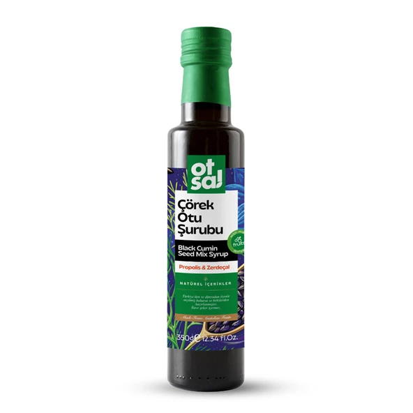Otsa Propolis ve Zerdeçal İçerikli Çörek Otu Şurubu 350 g ürün görseli 1