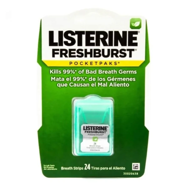 Listerine Freshburst PocketPaks 24 Yaprak ürün görseli 1