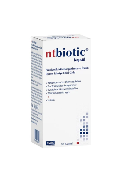ASSOS NT-BIOTIC 90 KAPSUL ürün görseli 1
