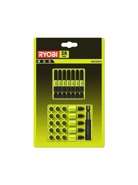 Ryobi RAK28SDIB2 28 Parça Vidalama Ucu Seti - 5132003790 ürün görseli 1
