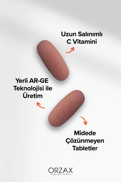 OCEAN VITAMIN C SR 500MG 30 TB. - Resim 3