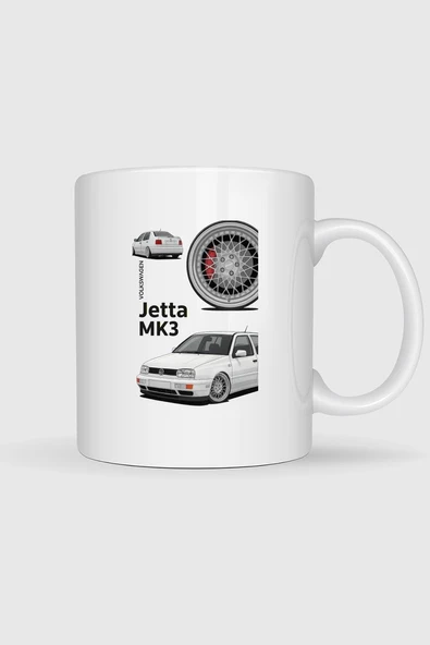 Jetta Mk3 Tasarımlı Kupa Bardak ürün görseli 1