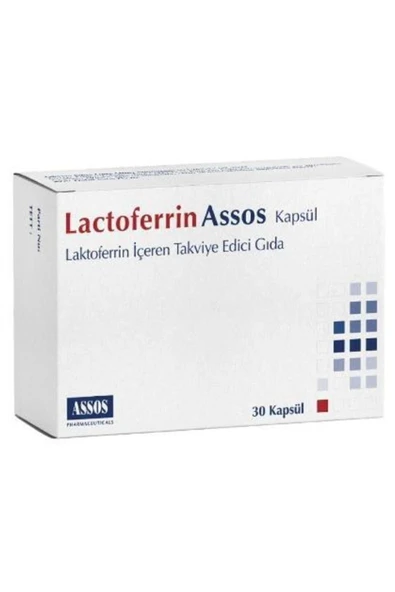 ASSOS LACTOFERRIN 30 CAP - Resim 3