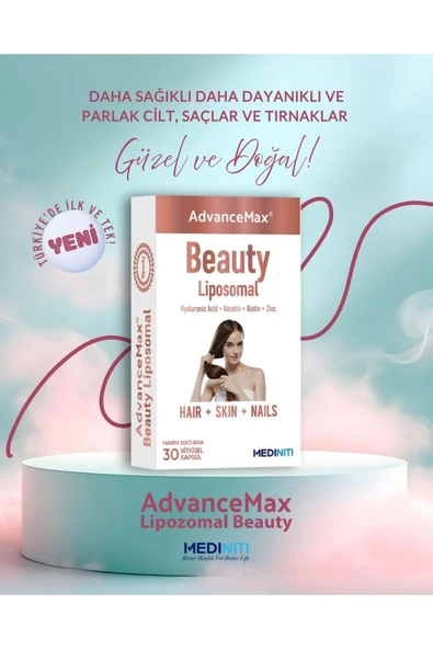 ADVANCEMAX BEAUTY LIPO 30 KAPS ürün görseli 1