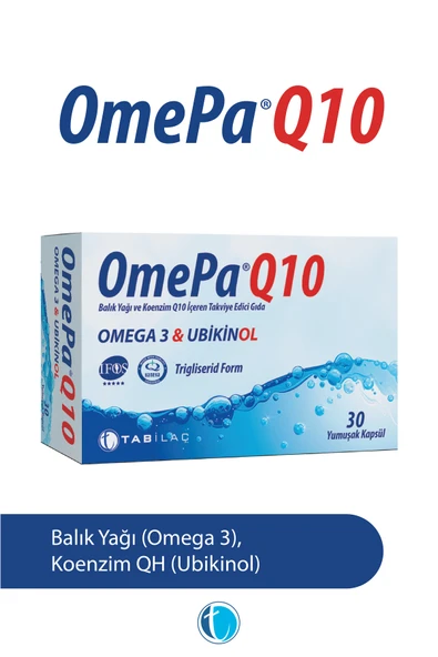 OMEPA Q10 OMEGA 3 30 KAPSUL ürün görseli 1