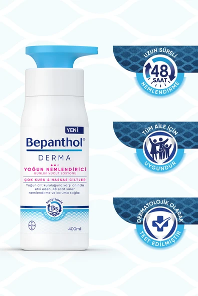 BEPANTHOL DERMA YOĞUN NEM VUC LOS 400 ML - Resim 2