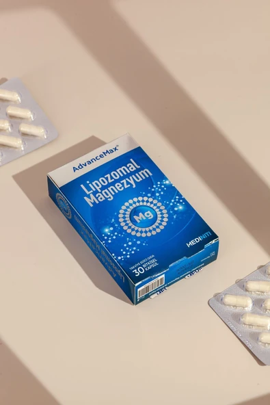 ADVANCEMAX LIPOZOMAL MAGNEZYUM 30 CAP. - Resim 6