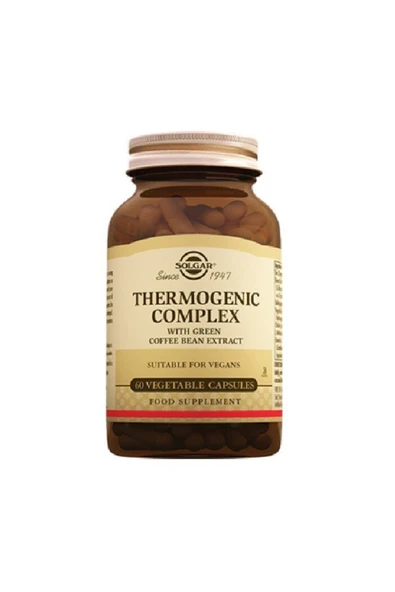 SOLGAR THERMOGENIC COMPLEX 60 CAP. ürün görseli 1