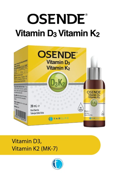 OSENDE D3K2 DAMLA 20 ML ürün görseli 1
