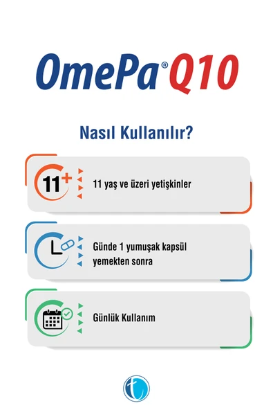 OMEPA Q10 OMEGA 3 30 KAPSUL - Resim 3