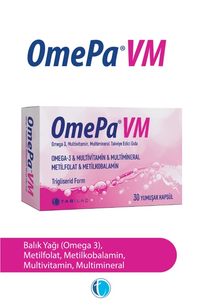 OMEPA VM 30 YUMUSAK KAPSUL ürün görseli 1