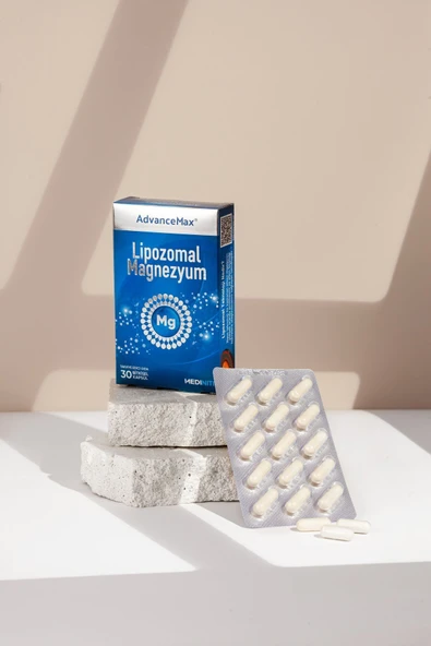 ADVANCEMAX LIPOZOMAL MAGNEZYUM 30 CAP. - Resim 5