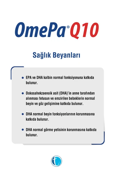 OMEPA Q10 OMEGA 3 30 KAPSUL - Resim 4