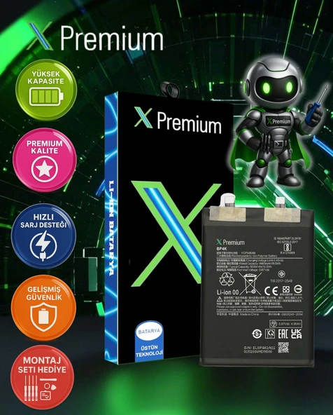 Xiaomi Poco F5 Uyumlu Batarya Xpremium Pil Süper Yüksek Kalite 4900 mAh BP4K ürün görseli 1