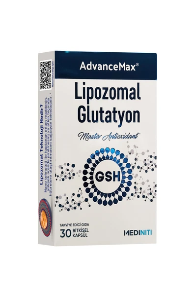 ADVANCEMAX LIPOZOMAL GLUTATYON 30 KAPSUL - Resim 3