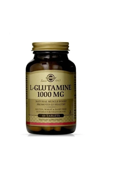 SOLGAR L-GLUTAMINE 1000 MG 60 TAB. ürün görseli 1