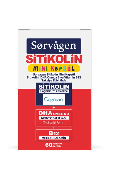 SORVAGEN 60 MINI KAP SITIKOLIN DHA ürün görseli 1