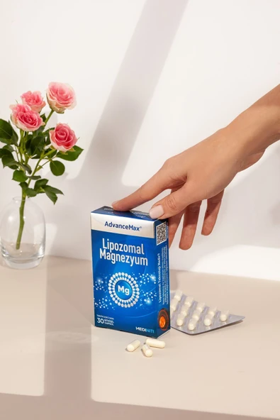 ADVANCEMAX LIPOZOMAL MAGNEZYUM 30 CAP. - Resim 4