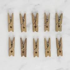 Ahşap Mini Mandal - Resim 4