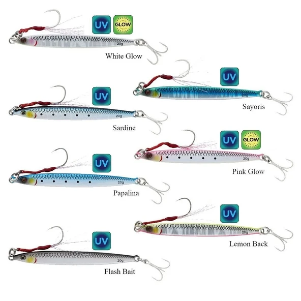 Savage Gear Sardine Slider Micro Jigs 8.5cm 20gr Suni Yem ürün görseli 1