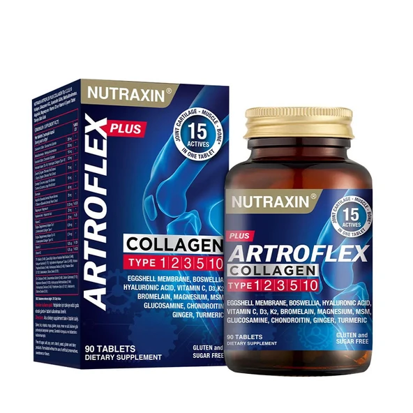 Nutraxin Artroflex Plus Collagen 90 Tablet ürün görseli 1
