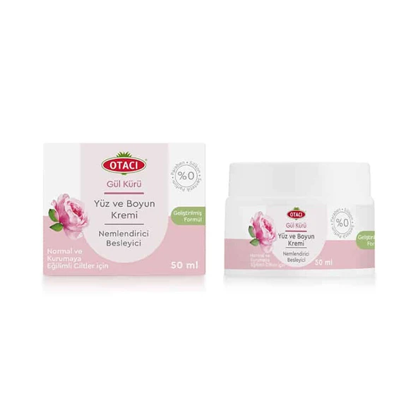 Otacı Gül Kürü Yüz ve Boyun Kremi 50 ml ürün görseli 1
