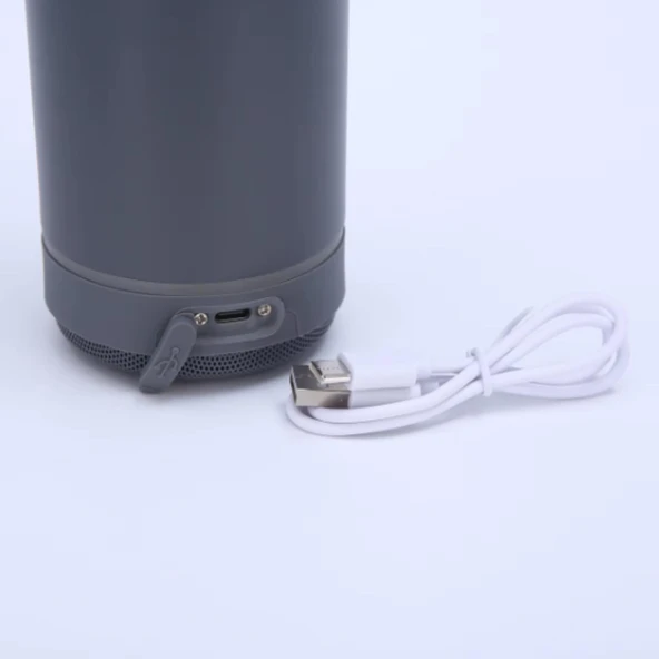 Bluetooth Hoparlörlü Paslanmaz Çelik Termos 600 ml-Çift Katmanlı - Resim 3