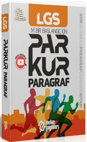 LGS Parkur Paragraf Soru Bankası Metin Yayınları ürün görseli 1