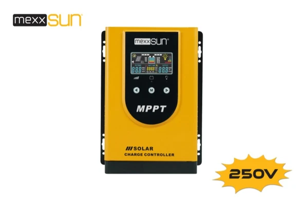 Mexxsun 60 Amper MPPT Şarj Kontrol cihazı 12/24/48 Volt - 250 volt solar şarj kesici şarj regülatörü ürün görseli 1