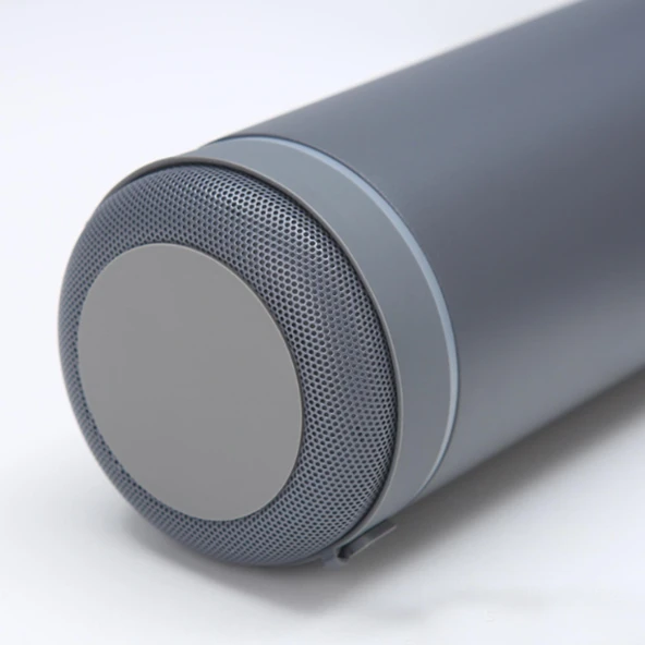 Bluetooth Hoparlörlü Paslanmaz Çelik Termos 600 ml-Çift Katmanlı - Resim 6