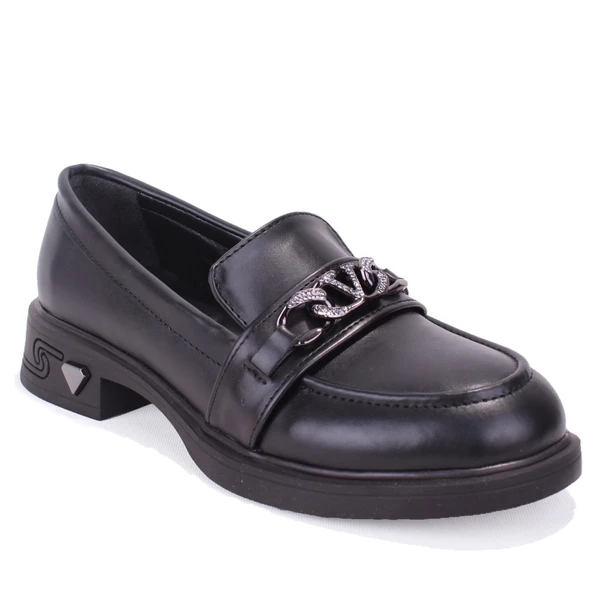 Dagoster DZA07-1270302 Siyah Günlük Loafer  Kadın Ayakkabı ürün görseli 1