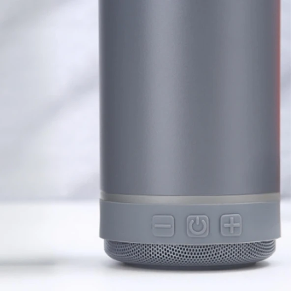 Bluetooth Hoparlörlü Paslanmaz Çelik Termos 600 ml-Çift Katmanlı - Resim 9