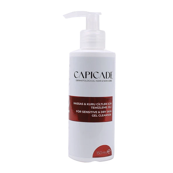 Capicade Hassas ve Kuru Ciltler İçin Temizleme Jeli 150 ml ürün görseli 1
