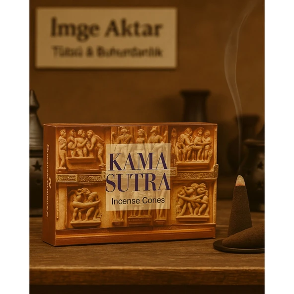 Darshan Kamasutra Konik Tütsü (10 Adet) - Egzotik ve Tutkulu ürün görseli 1