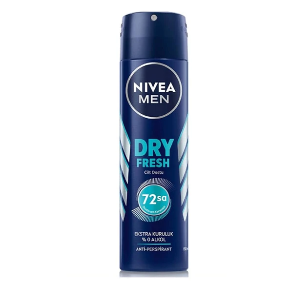 Nivea Erkek Deodorant Dry Fresh 150 ml ürün görseli 1
