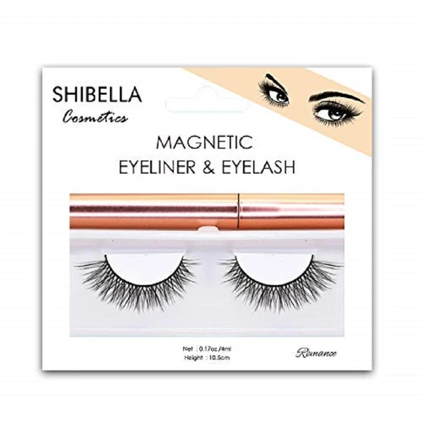 Shibella Manyetik Eyeliner Ve Manyetik Takma Kirpik Must Have Serisi - Romance ürün görseli 1