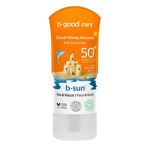 b-good b-sun SPF 50+ Çocuk Yüz ve Vücut Güneş Koruma 150 ml ürün görseli 1