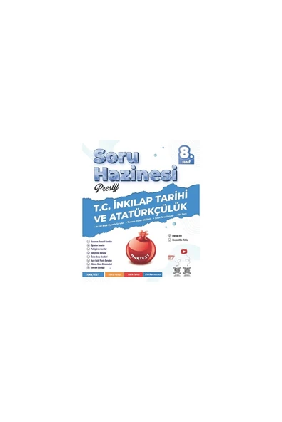 8. Sınıf Prestij T.c. Inkılap Tarihi ve Atatürkçülük Soru Hazinesi ürün görseli 1