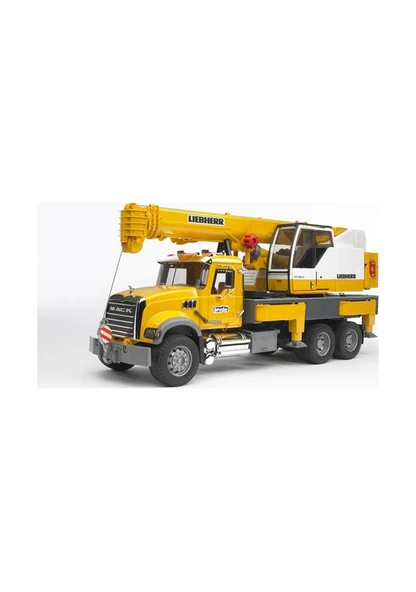 Bruder Mack Granite Vinçli Kamyon BR02818 Lisanslı Ürün ürün görseli 1