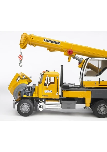 Bruder Mack Granite Vinçli Kamyon BR02818 Lisanslı Ürün - Resim 3