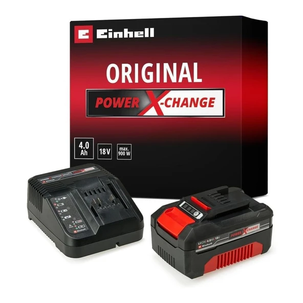 Einhell Power-X Change 18v 4Ah Starter Kit (Akü Başlangıç Seti) 4512042 ürün görseli 1