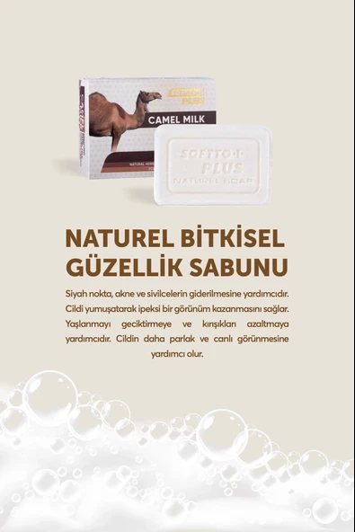 Softto Plus Deve Sütü Sabun 150 Gr ürün görseli 1
