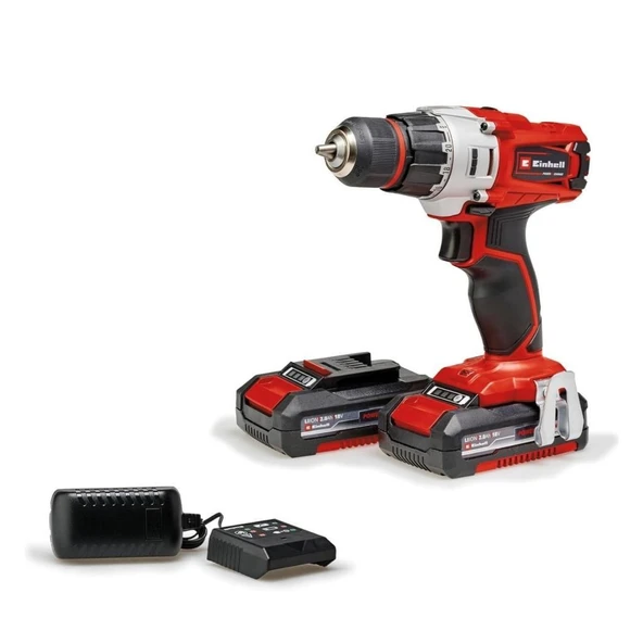 Einhell TE-CD 18/2 Li  Akülü Darbesiz Vidalama Matkap 2x2Ah 4514231 ürün görseli 1
