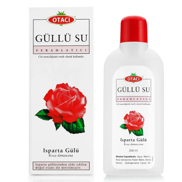 Otacı Temizleyici Ferahlatıcı Güllü Su 250 ml ürün görseli 1