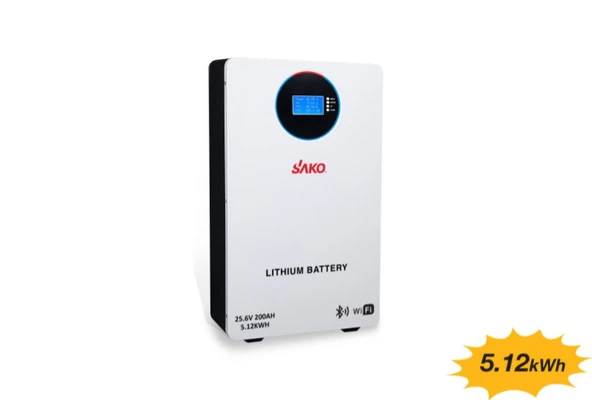 SAKO - İnges 25.6 VOLT 200 AMPER LİTYUM AKÜ - 5.12 KWH 24 VOLT 200 AMPER LİFEPO4 AKÜ ürün görseli 1
