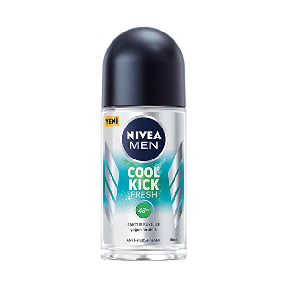 Nivea Men Cool Kick Fresh Roll on 50 ml ürün görseli 1